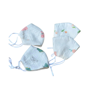 Khẩu trang muslin thân thiện với da nhạy cảm